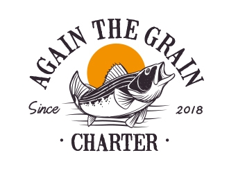 Against The Grain charters logo design by ginklabstudio