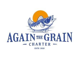 Against The Grain charters logo design by ginklabstudio