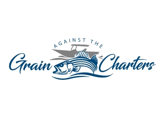 Against The Grain charters logo design by Xeon