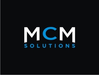 Elegant, Playful Logo Design for MCM Solutions Ltd. by GraphiGlyphix