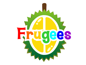 Frugees logo design by coco