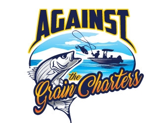 Against The Grain charters logo design by REDCROW