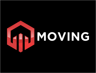 Moving logo design by BlessedArt