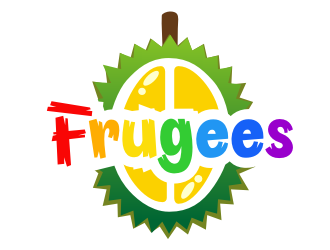 Frugees logo design by coco