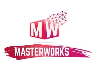 Masterworks logo design by shere