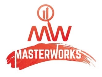 Masterworks logo design by shere