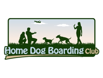 Home Dog Boarding Club logo design by JJlcool