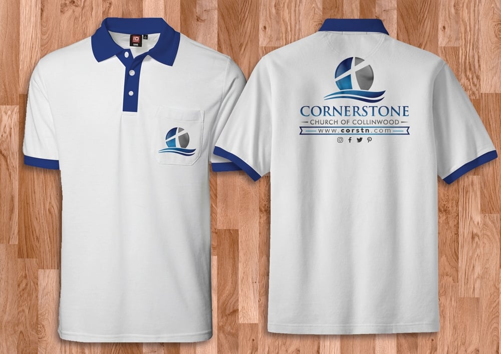  Cornerstone Church of Collinwood logo design by Godvibes