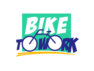 Bike To Work logo design by dondeekenz