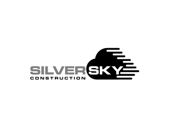 Silversky Construction  logo design by dewipadi