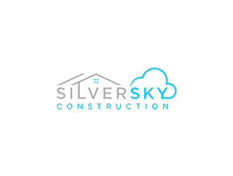 Silversky Construction  logo design by checx