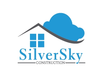 Silversky Construction  logo design by ingenious007