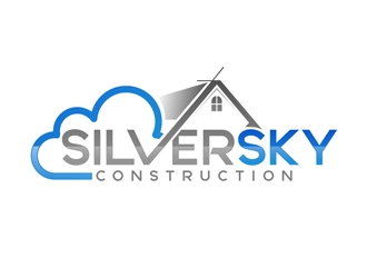 Silversky Construction  logo design by DreamLogoDesign