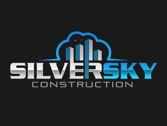 Silversky Construction  logo design by DreamLogoDesign