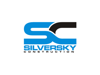 Silversky Construction  logo design by agil