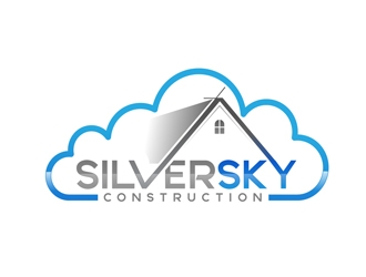 Silversky Construction  logo design by DreamLogoDesign