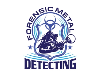 Forensic Metal Detecting logo design by MAXR