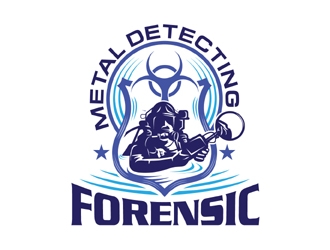 Forensic Metal Detecting logo design by MAXR