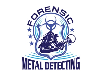 Forensic Metal Detecting logo design by MAXR