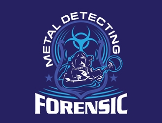 Forensic Metal Detecting logo design by MAXR