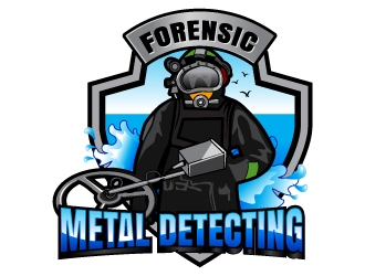 Forensic Metal Detecting logo design by uttam