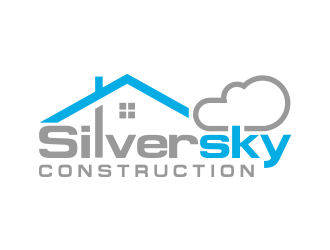 Silversky Construction  logo design by done