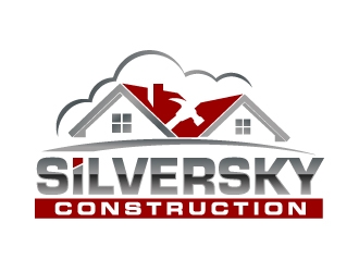 Silversky Construction  logo design by jaize