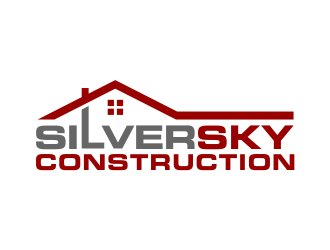 Silversky Construction  logo design by akhi