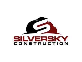 Silversky Construction  logo design by semar