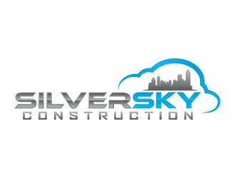 Silversky Construction  logo design by daywalker