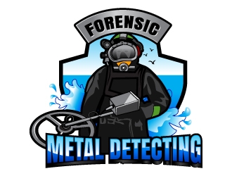 Forensic Metal Detecting logo design by uttam