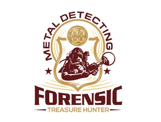 Forensic Metal Detecting logo design by MAXR