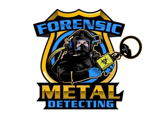 Forensic Metal Detecting logo design by DreamLogoDesign