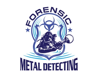 Forensic Metal Detecting logo design by MAXR