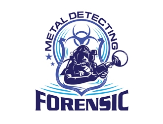 Forensic Metal Detecting logo design by MAXR