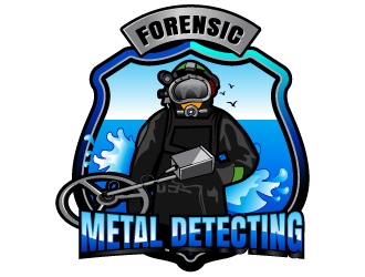 Forensic Metal Detecting logo design by uttam