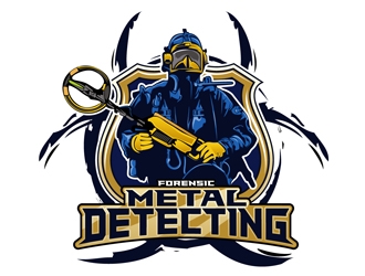 Forensic Metal Detecting logo design by DreamLogoDesign