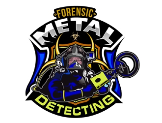 Forensic Metal Detecting logo design by DreamLogoDesign