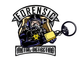 Forensic Metal Detecting logo design by DreamLogoDesign