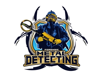 Forensic Metal Detecting logo design by DreamLogoDesign