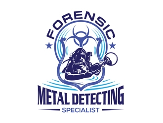 Forensic Metal Detecting logo design by MAXR