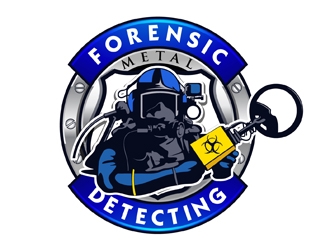 Forensic Metal Detecting logo design by DreamLogoDesign