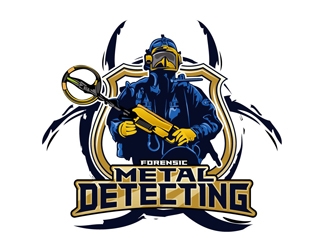 Forensic Metal Detecting logo design by DreamLogoDesign