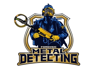 Forensic Metal Detecting logo design by DreamLogoDesign