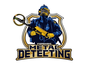 Forensic Metal Detecting logo design by DreamLogoDesign