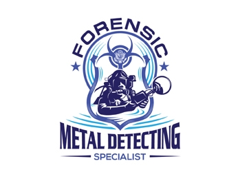 Forensic Metal Detecting logo design by MAXR