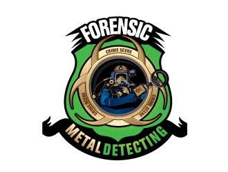 Forensic Metal Detecting logo design by Gaze