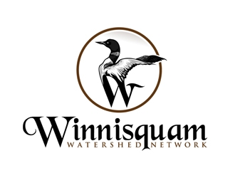 Winnisquam Watershed Network logo design by DreamLogoDesign