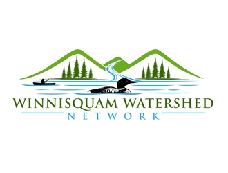 Winnisquam Watershed Network logo design by DreamLogoDesign