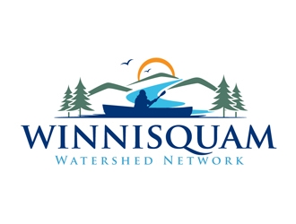 Winnisquam Watershed Network logo design by DreamLogoDesign